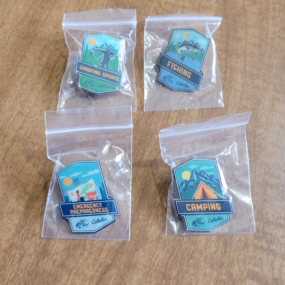 Cabelas Lapel Pin Lot of 150+
